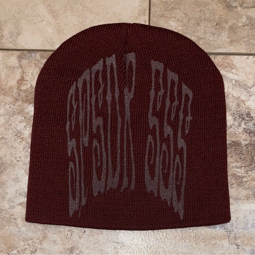 Spider Worldwide Sp5der Longlegs Beanie Maroon FW21 Brand New